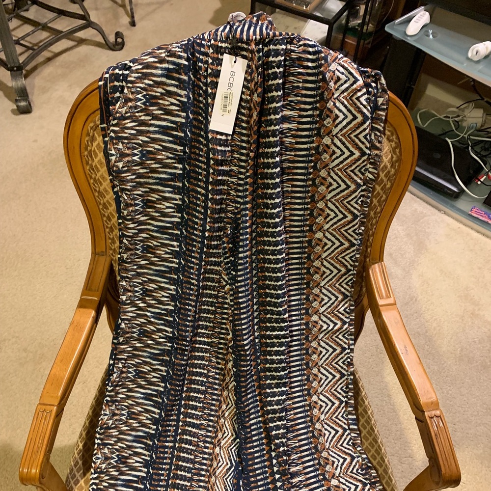 Bcbg Generation Print Silk Pants